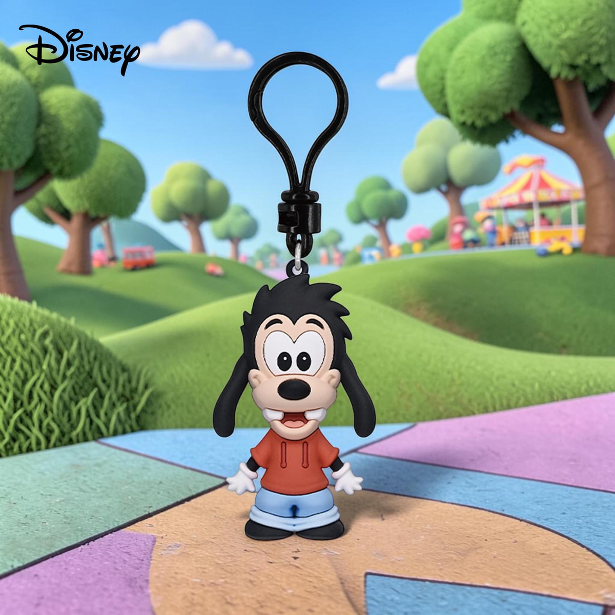 Disney Goofy Movie Series 74 Blind Bag 3D Foam Bag Clip | One Random