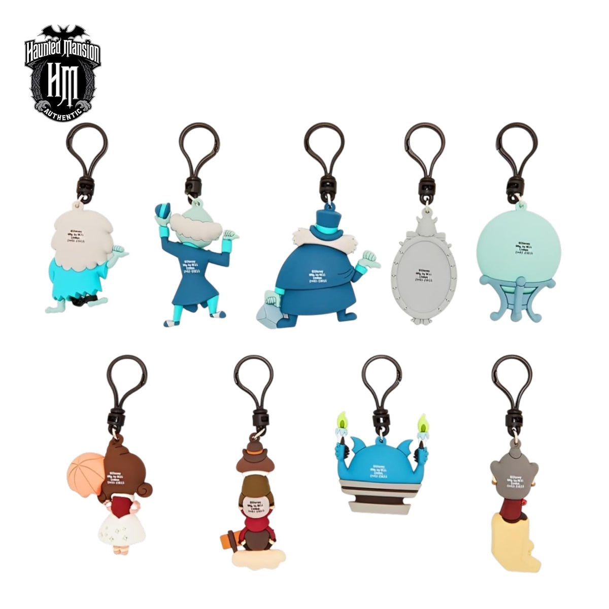 Disney Haunted Mansion Series 1 Blind Bag 3D Foam Bag Clip | One Random