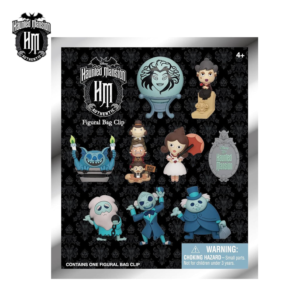 Disney Haunted Mansion Series 1 Blind Bag 3D Foam Bag Clip | One Random