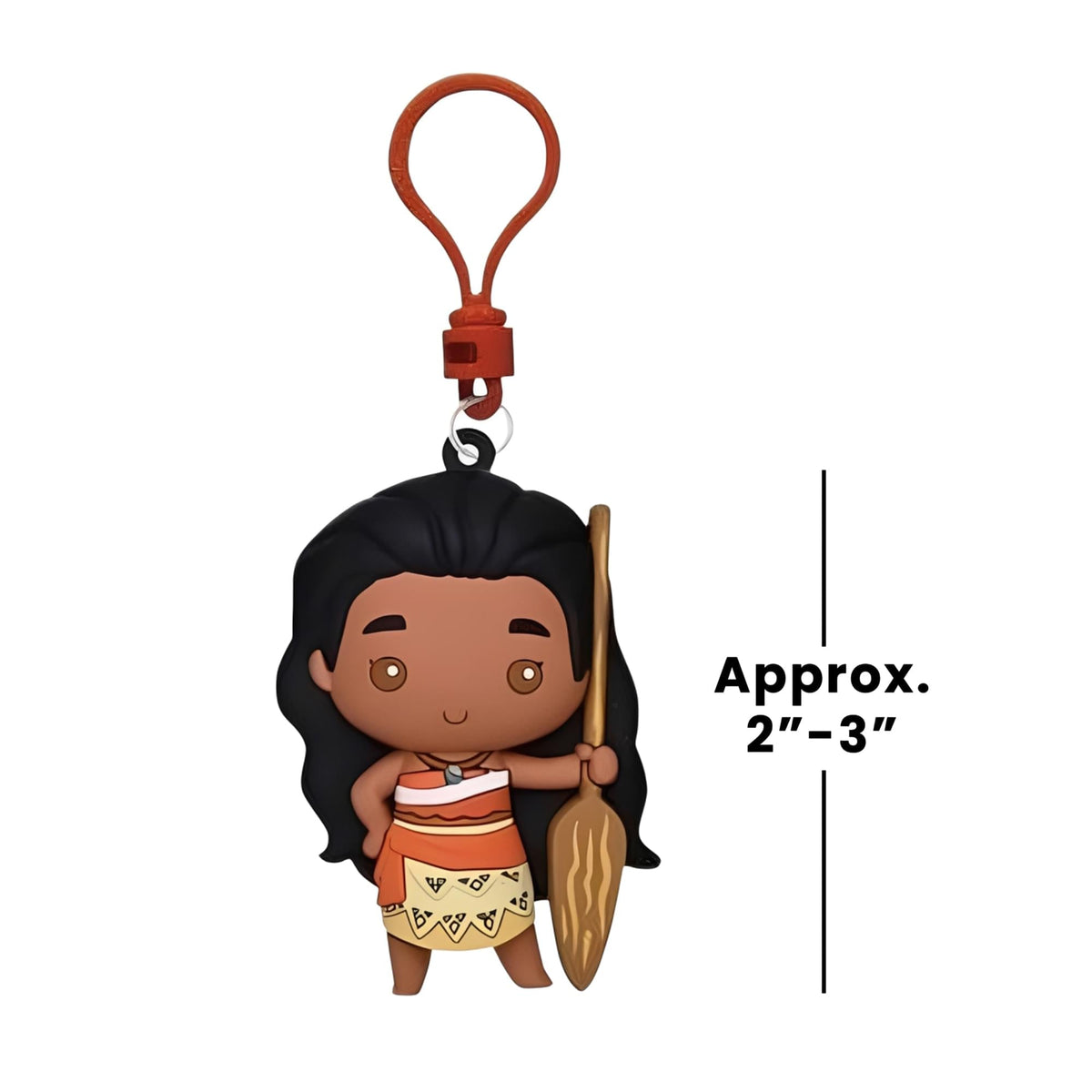 Disney Moana Series 2 Blind Bag 3D Foam Bag Clips | 3 Random