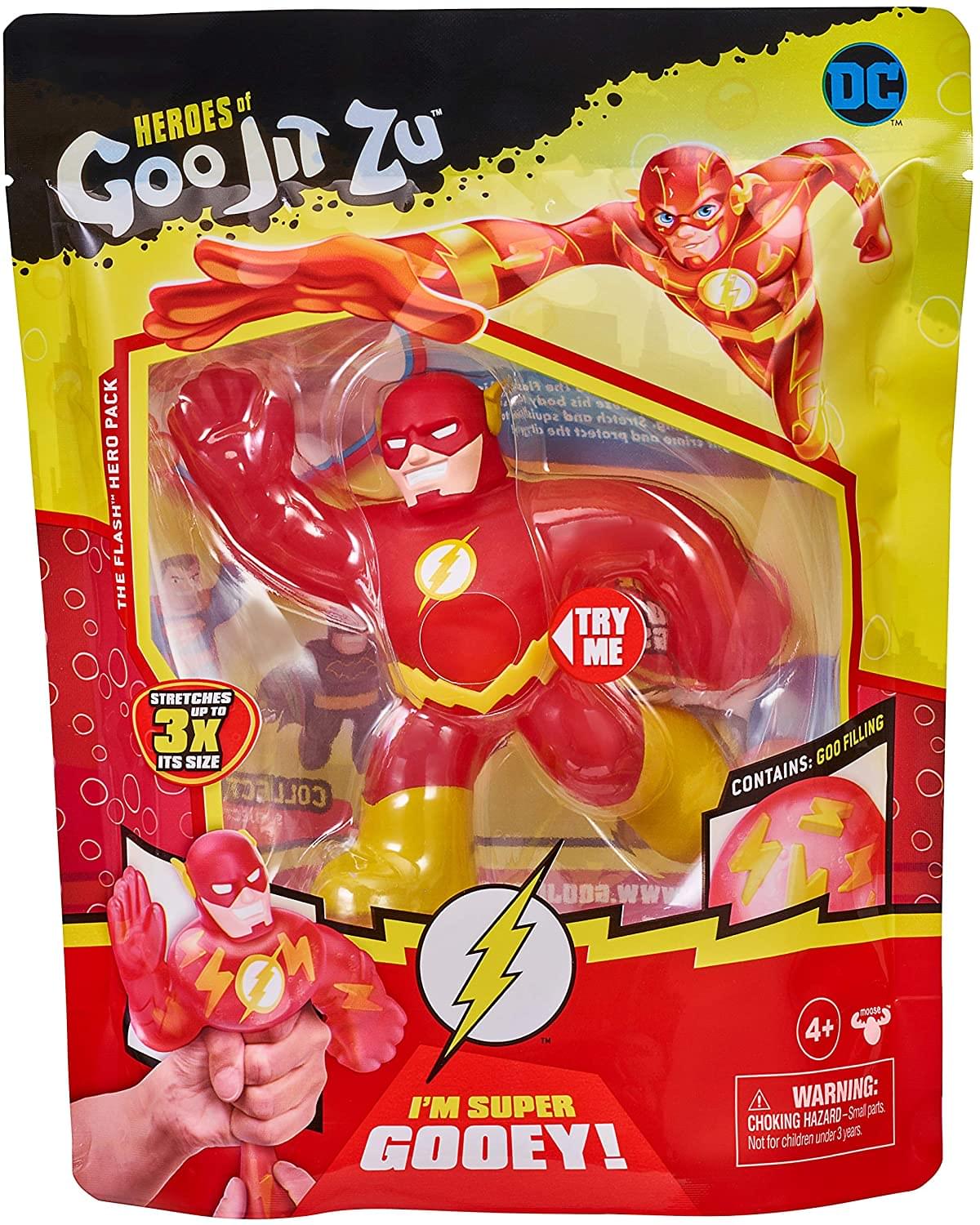 DC Heroes of Goo Jit Zu Squishy Figure | Flash