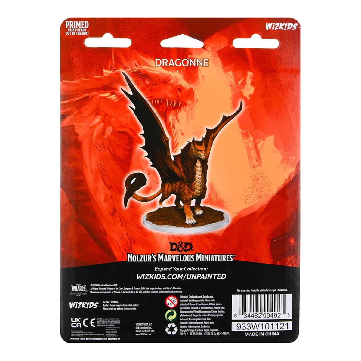 D&D Nolzurs Marvelous Unpainted Miniatures | Dragonne