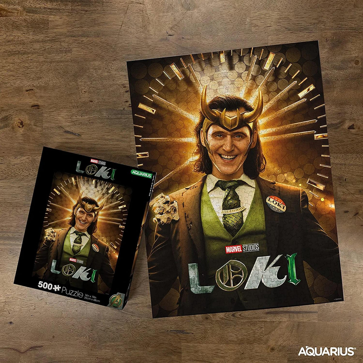 Marvel Loki 500 Piece Jigsaw Puzzle