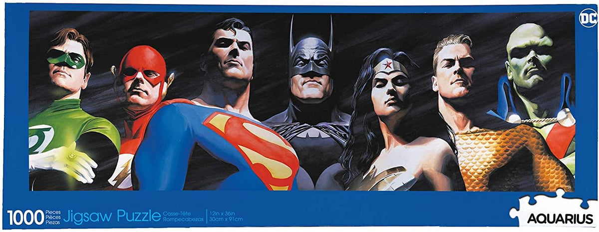 DC Comics Justice League 1000 Piece Slim Jigsaw Puzzle