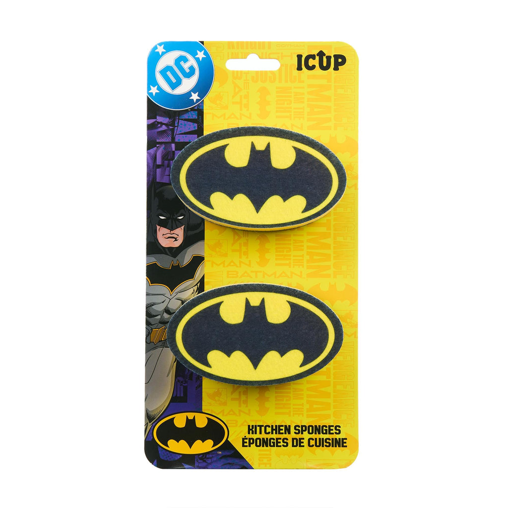 DC Comics Batman Logo Kitchen Sponges | 2 Pack