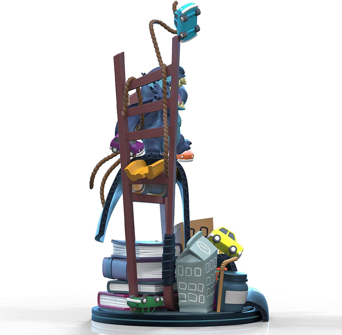 Disney Stitch Visits San Francisco Q-Fig Max Elite Figure Diorama