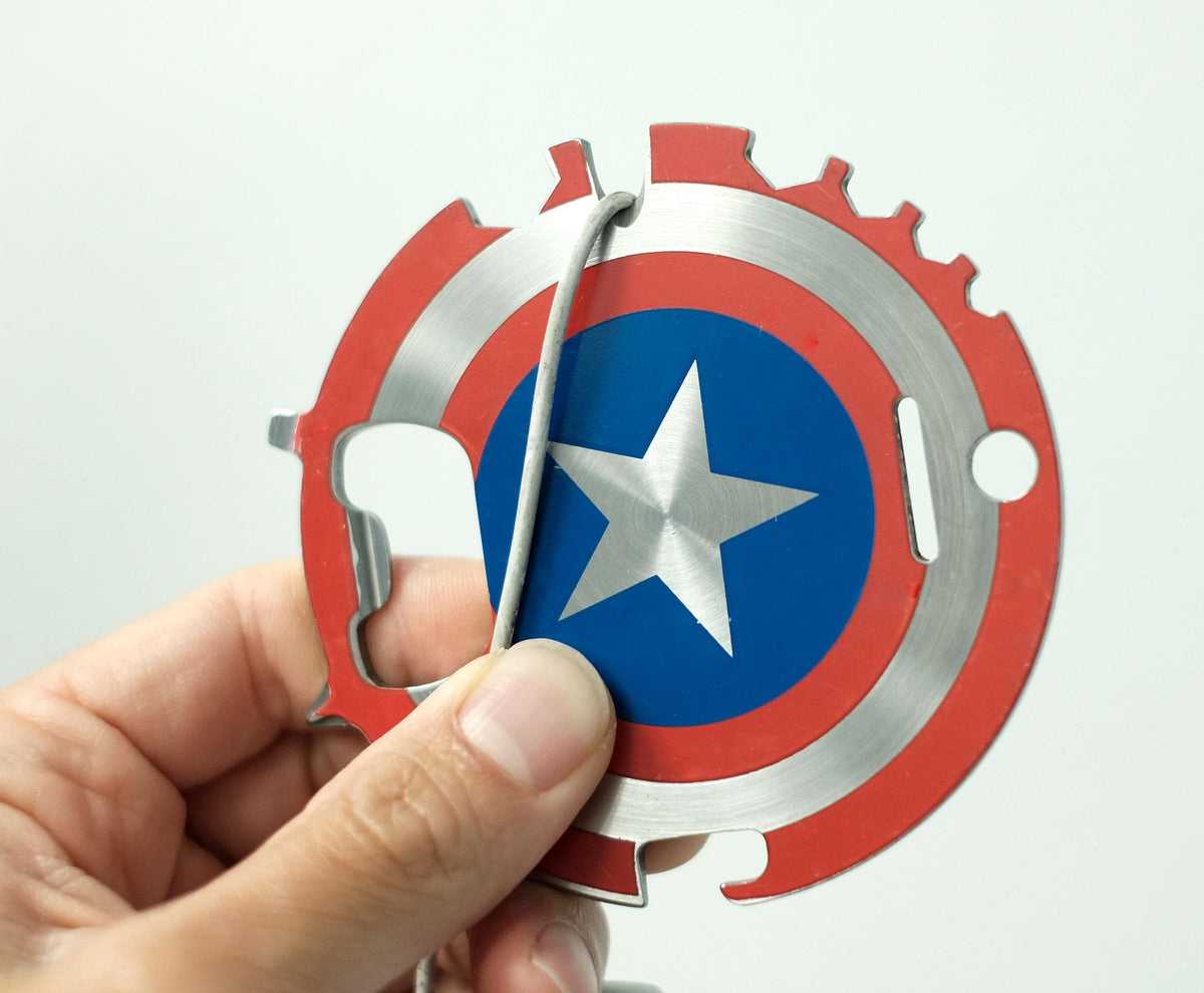 Marvel Captain America 7-In-1 Multitool Kit