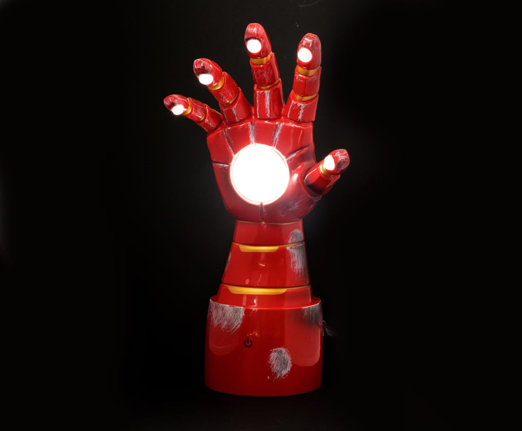 Marvel Iron Man Gauntlet Collectible LED Desk Lamp | 14 Inches