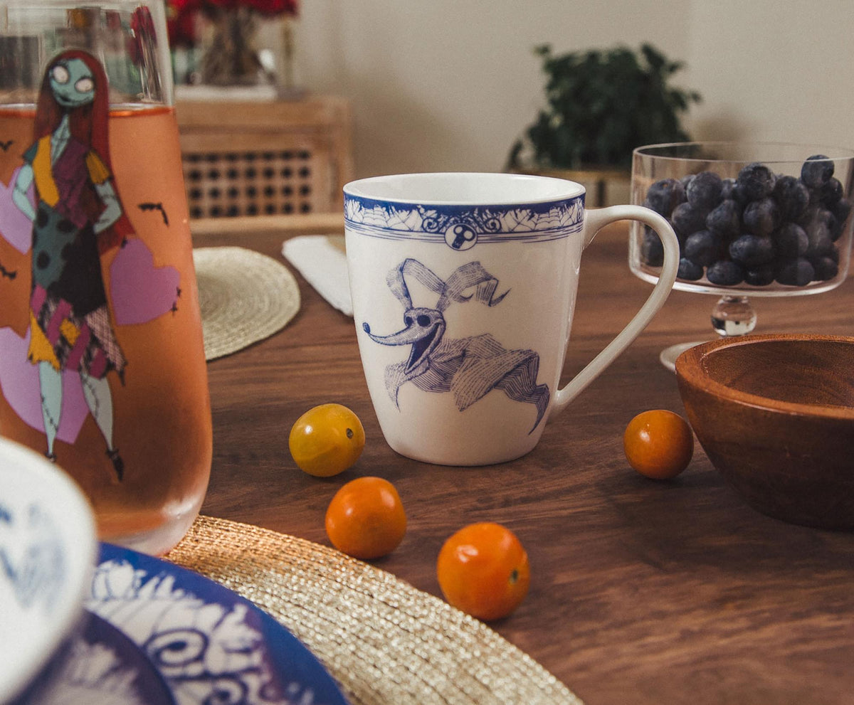 Disney The Nightmare Before Christmas Jack and Sally 8-Piece Dinnerware Set