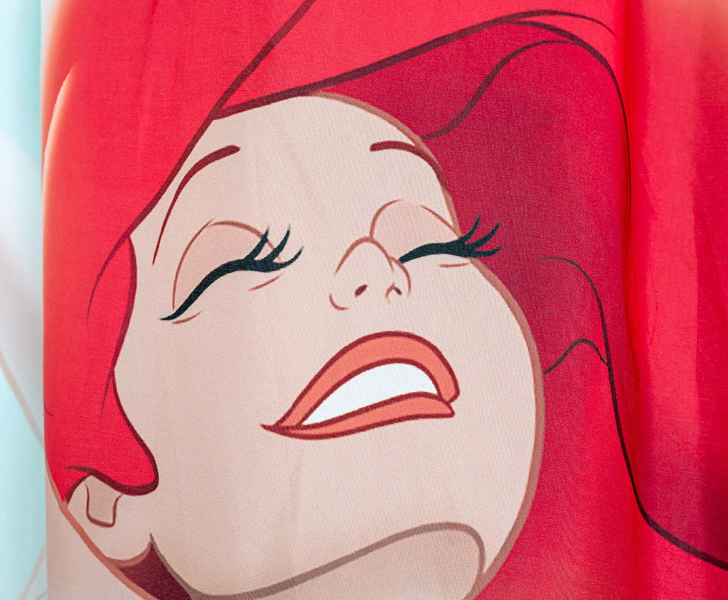 Disney The Little Mermaid Ariel Ceiling Bed Canopy | Hanging Curtain Netting
