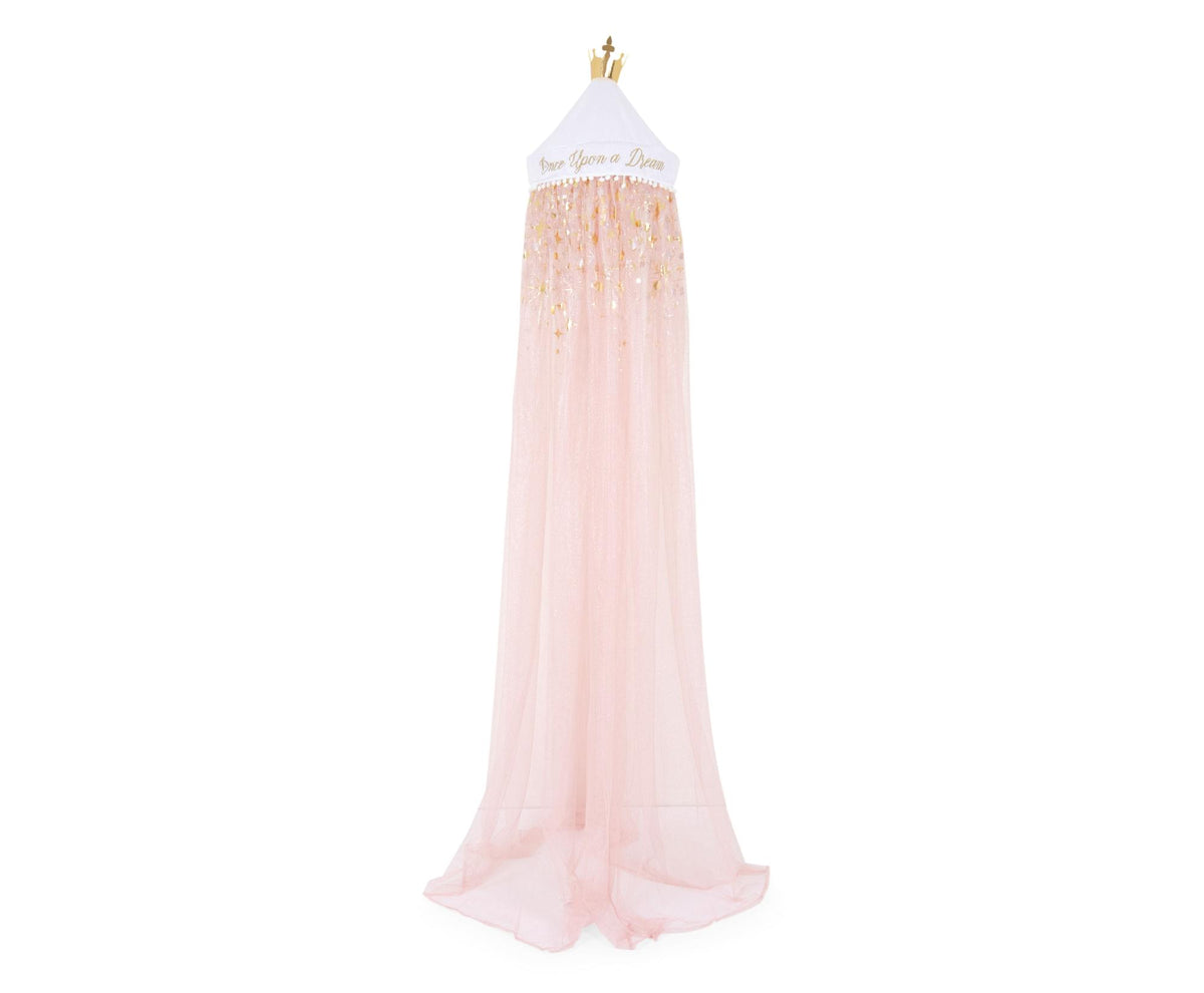 Disney Princess Kids Bed Canopy for Ceiling, Hanging Curtain Netting