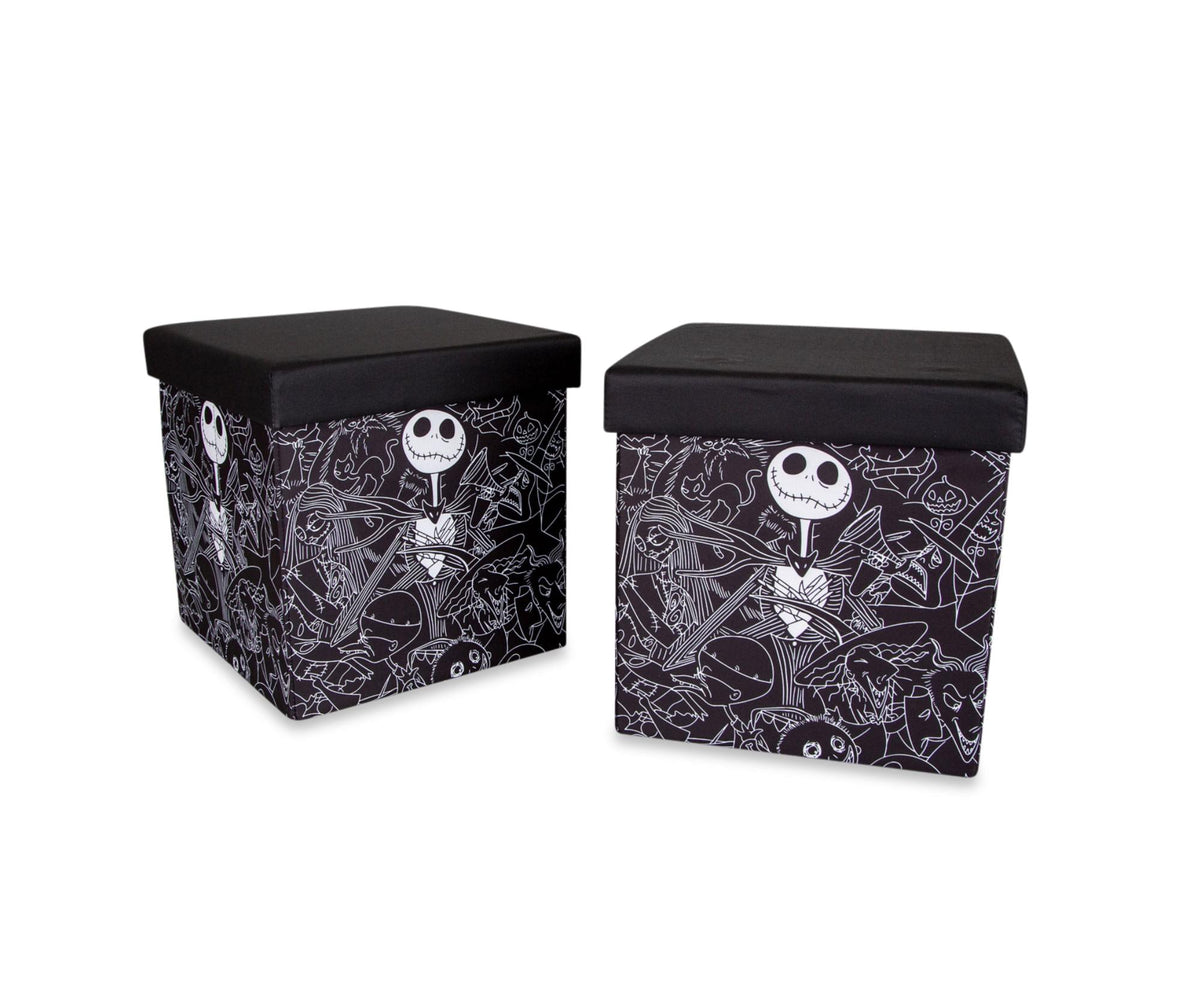 Disney The Nightmare Before Christmas Jack Skellington Storage Bins | Set of 2