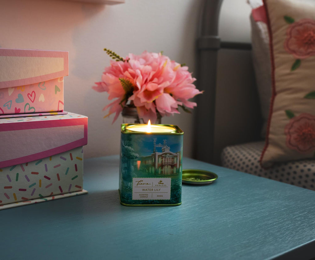 Disney Princess Home Collection 11-Ounce Scented Tea Tin Candle | Tiana