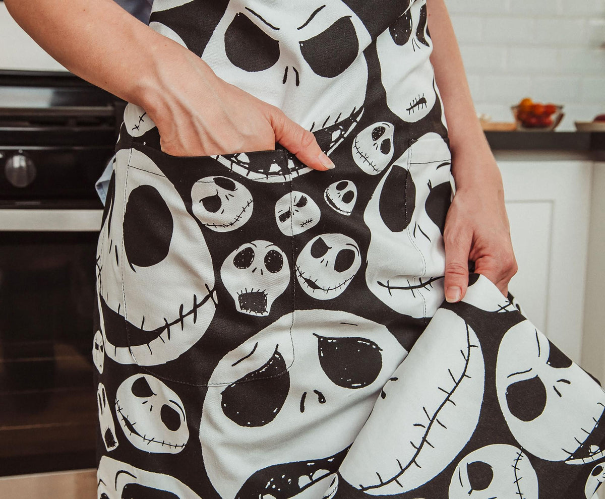 Disney The Nightmare Before Christmas Jack Skellington Faces Cooking Apron