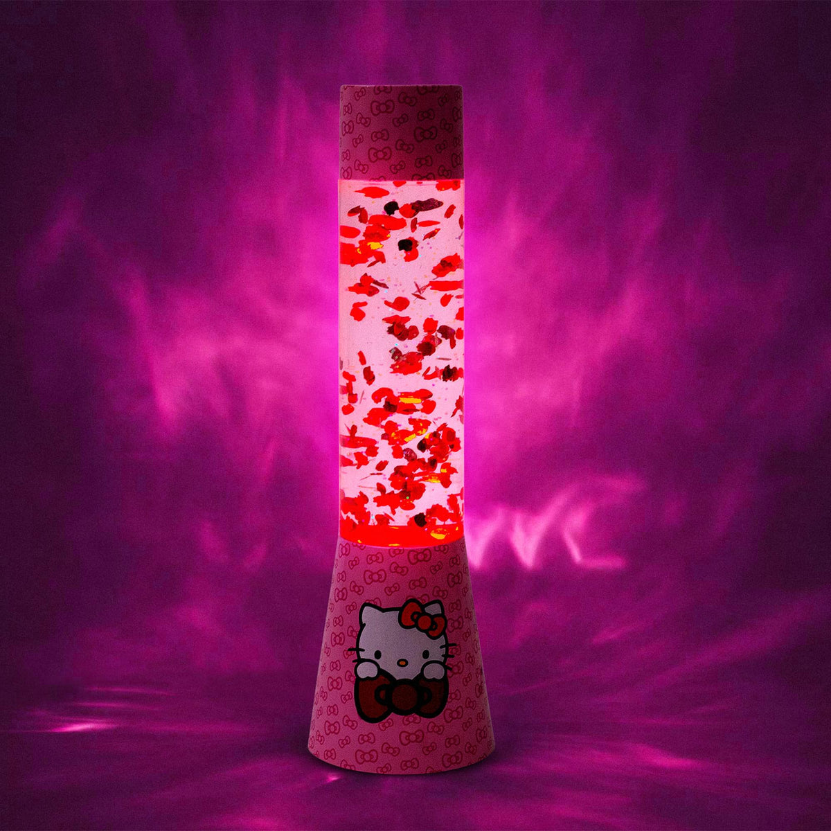 Sanrio Hello Kitty Glitter Motion Mood Light | 12 Inches Tall