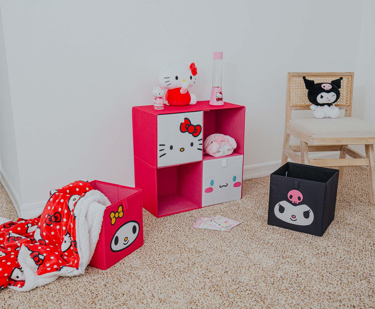 Sanrio Hello Kitty and Friends 11-Inch Storage Bins | Set of 4
