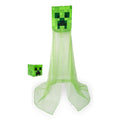 Minecraft 2-Piece Creeper Bedroom Bundle | Nightlight & Bed Canopy