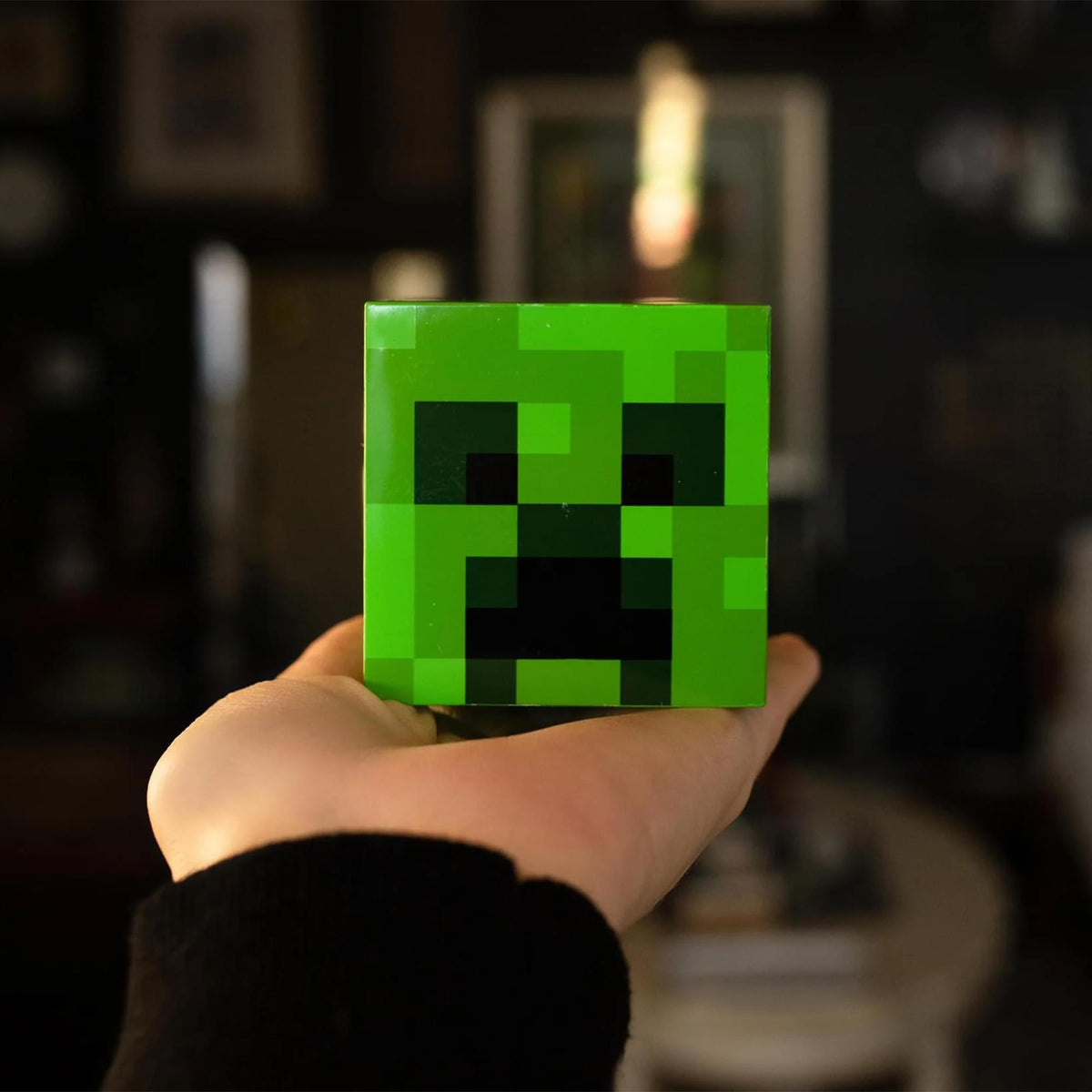 Minecraft 2-Piece Creeper Bedroom Bundle | Nightlight & Bed Canopy