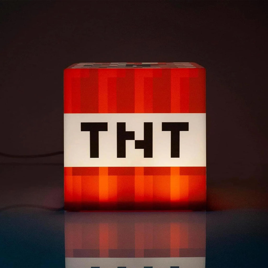 Minecraft 3-Piece Mood Light Bundle | TNT | Creeper | Lava