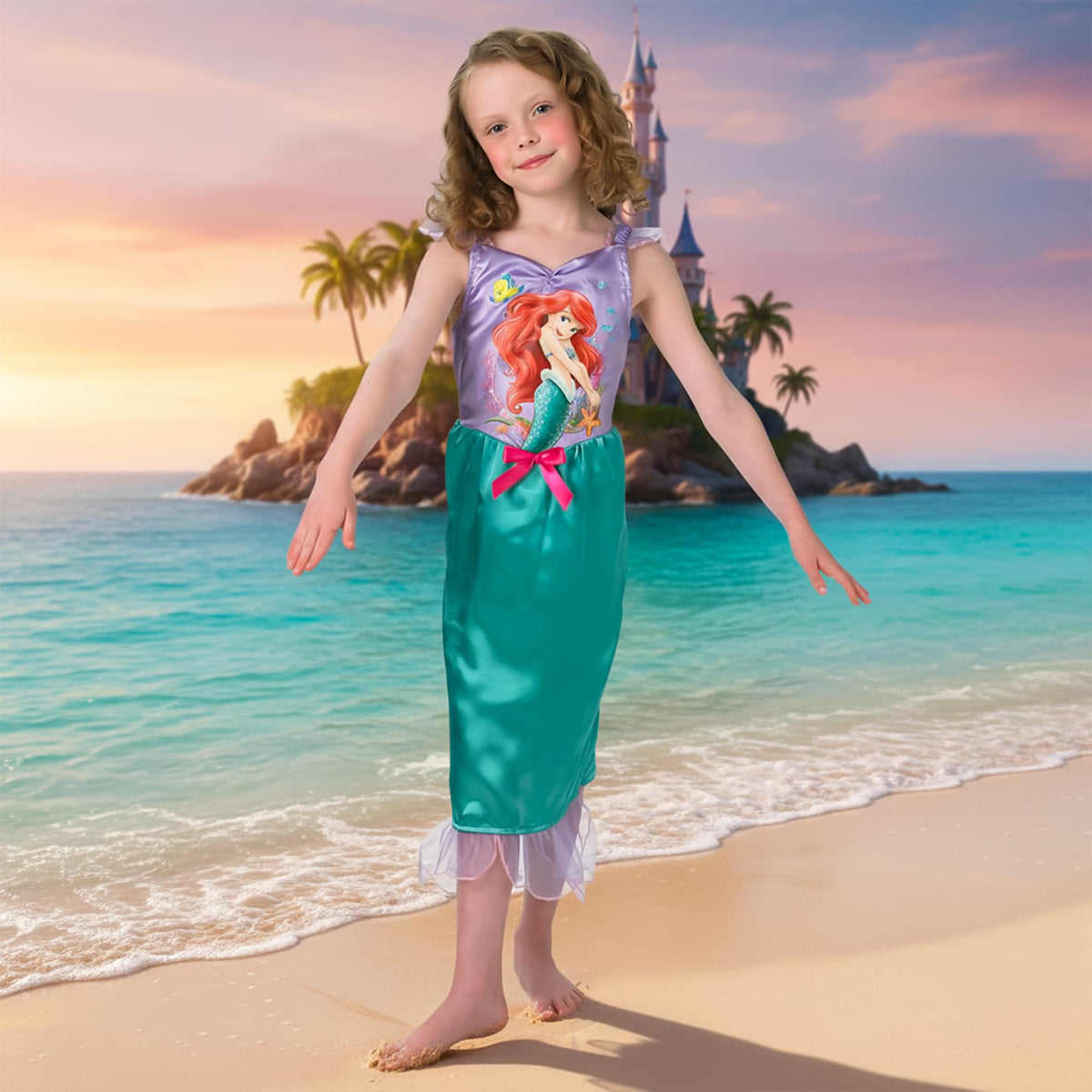 Child Disney Story Time Ariel Costume