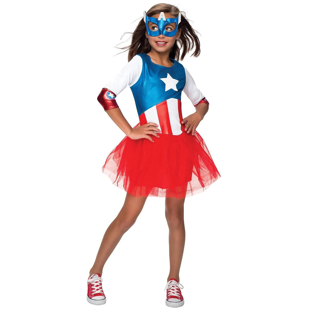 Marvel Avengers Metallic Captain American Child Costume