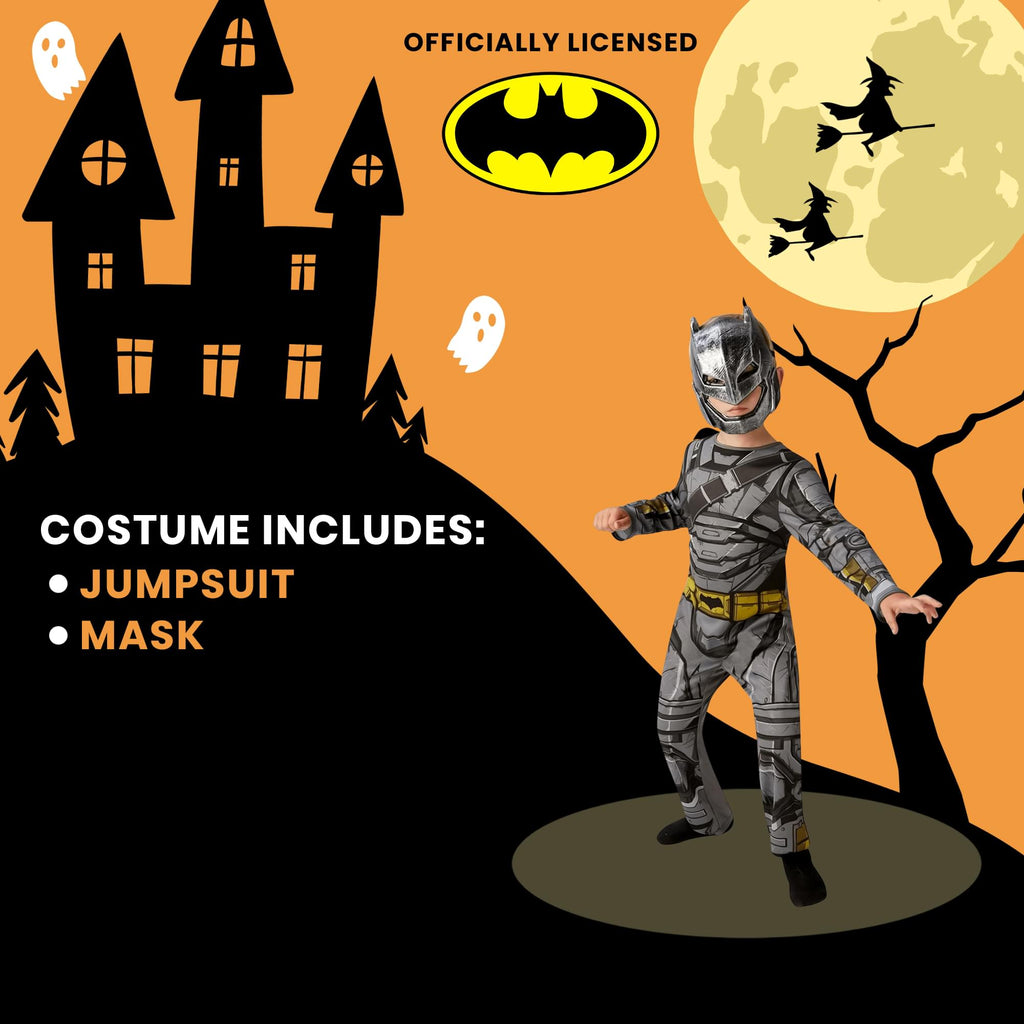 Child Dawn of Justice Batman Armour Age 9+ Costume
