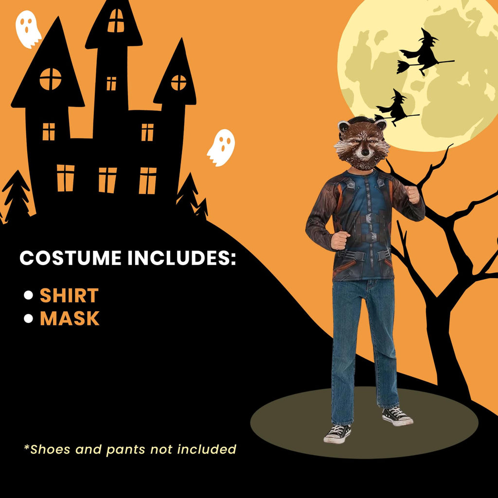 Guardians Of The Galaxy Vol 2 Rocket Costume Top Child