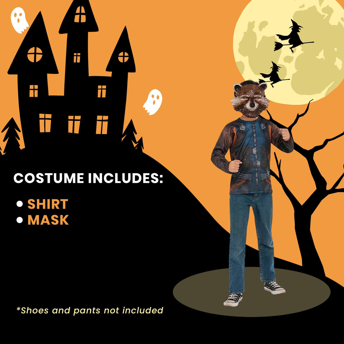 Guardians Of The Galaxy Vol 2 Rocket Costume Top Child