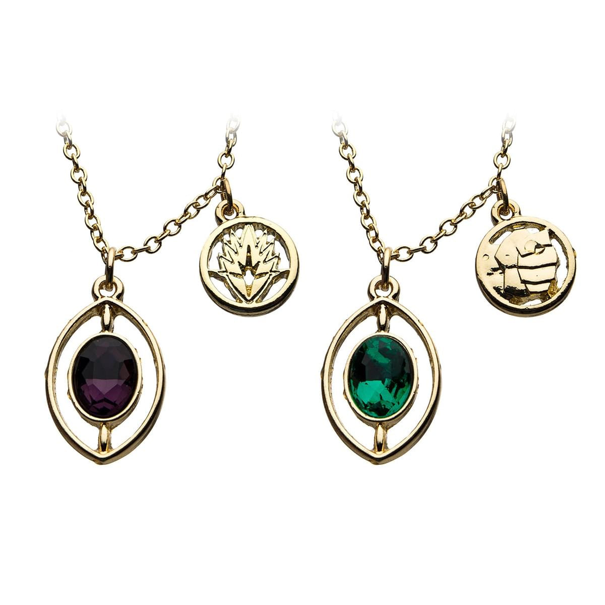 Marvel Infinity Stone Necklace Set | 6 Pieces