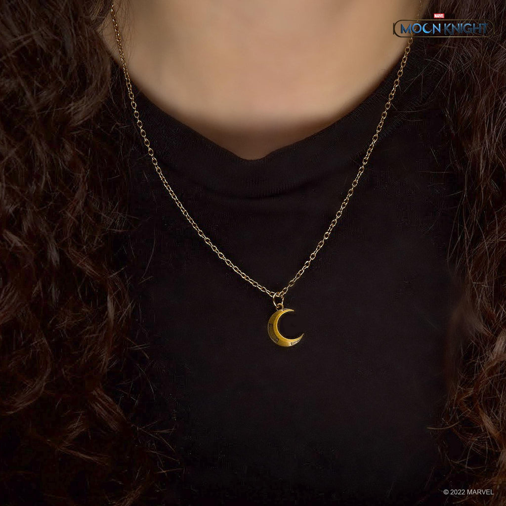 Marvel Moon Knight Crescent Blade Necklace