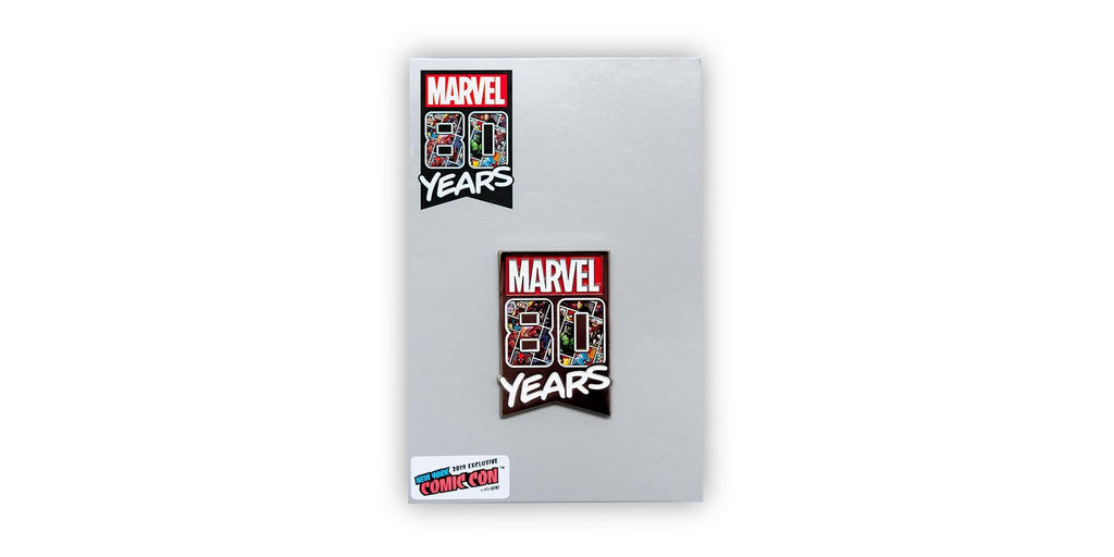 Marvel Official 80 Years Exclusive Enamel Collectible Pin | Measures 2 Inches