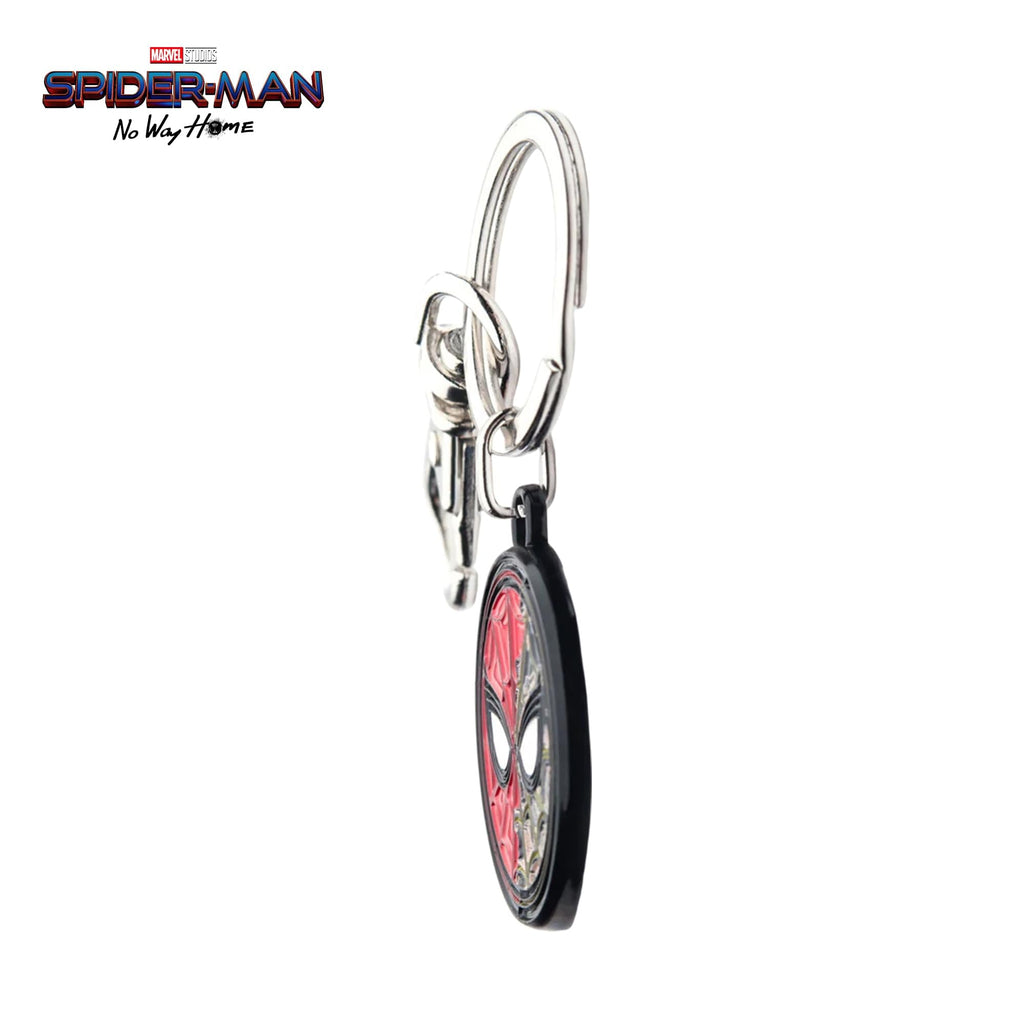 Marvel Spider-Man: No Way Home Split Mask Enamel Keychain