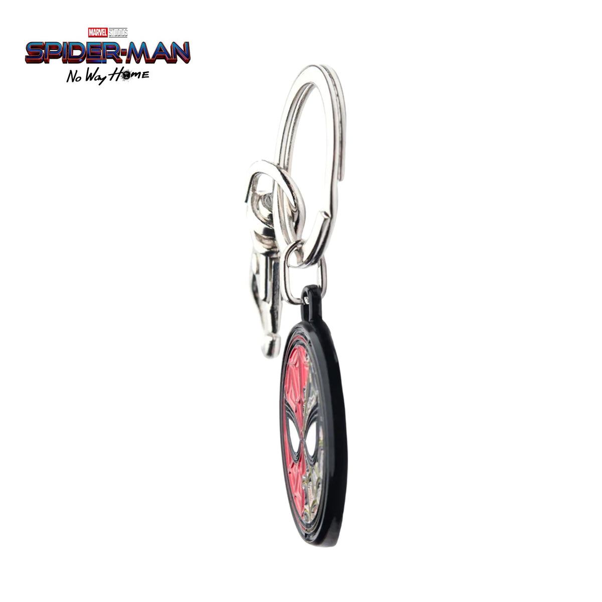 Marvel Spider-Man: No Way Home Split Mask Enamel Keychain