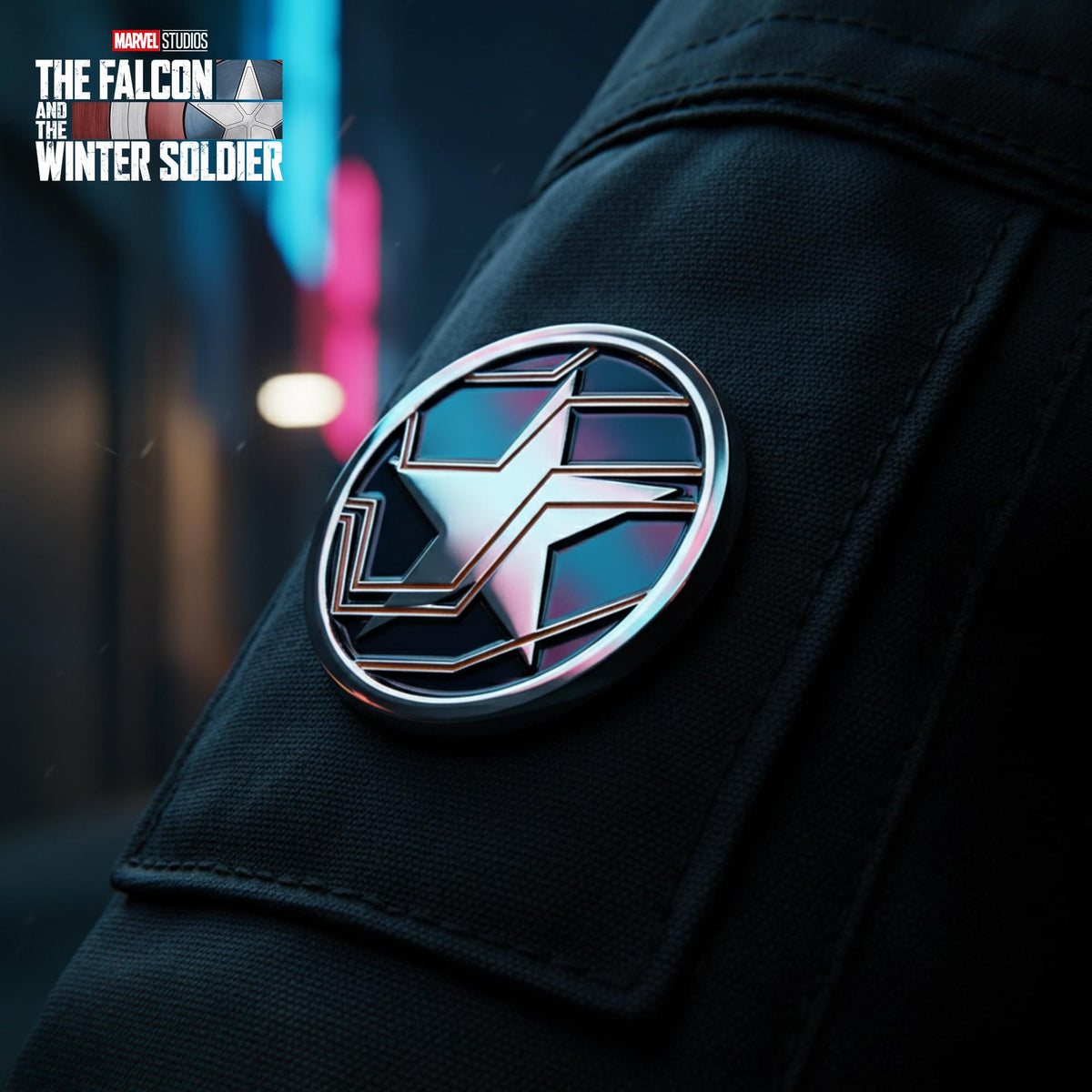 Marvel The Winter Soldier Symbol Enamel Collector Pin