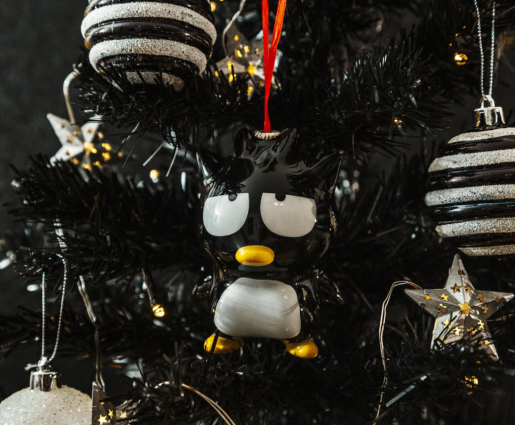 Sanrio Badtz-Maru 4-Inch Shatterproof Decoupage Ornament