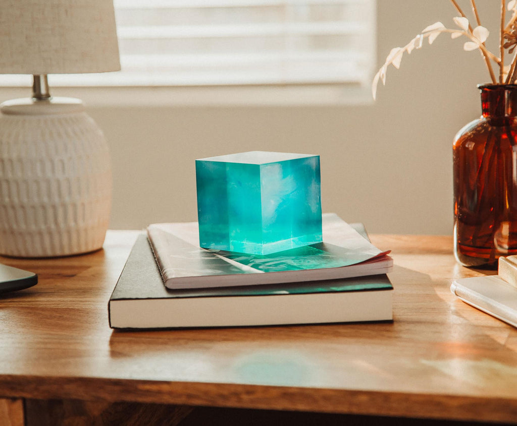 Marvel Studios Loki Resin Tesseract Cube Replica | Toynk Exclusive