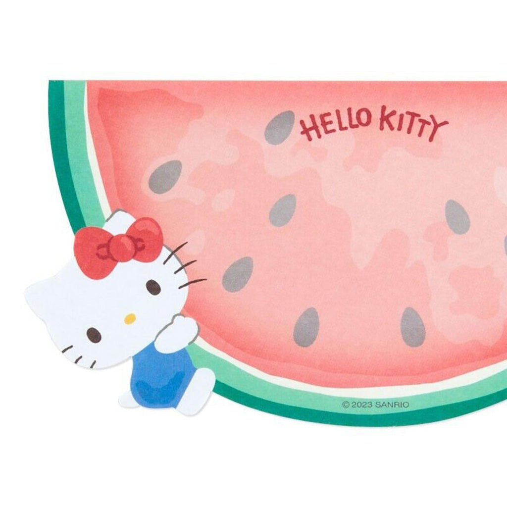 Hello Kitty Watermelon Memo Pad