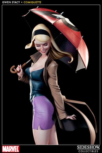 Sideshow Collectibles Marvel Spider-Man 18" Gwen Stacy Polystone Statue