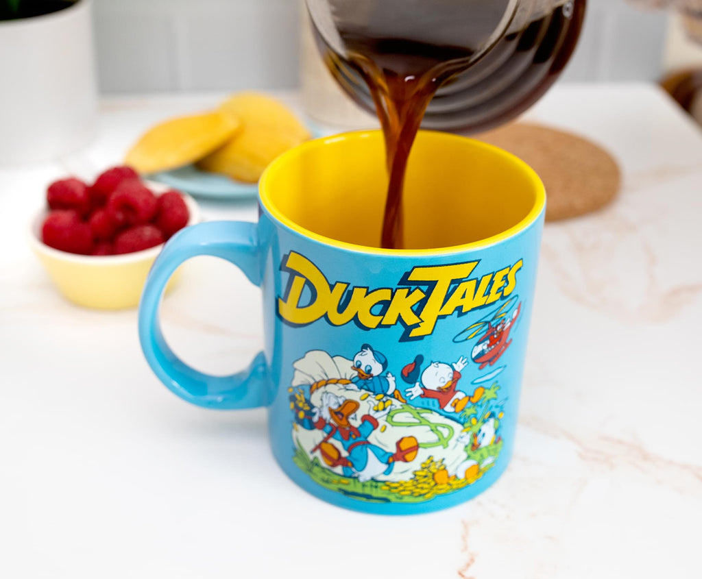 Disney DuckTales Money Bags Ceramic Mug | Holds 20 Ounces