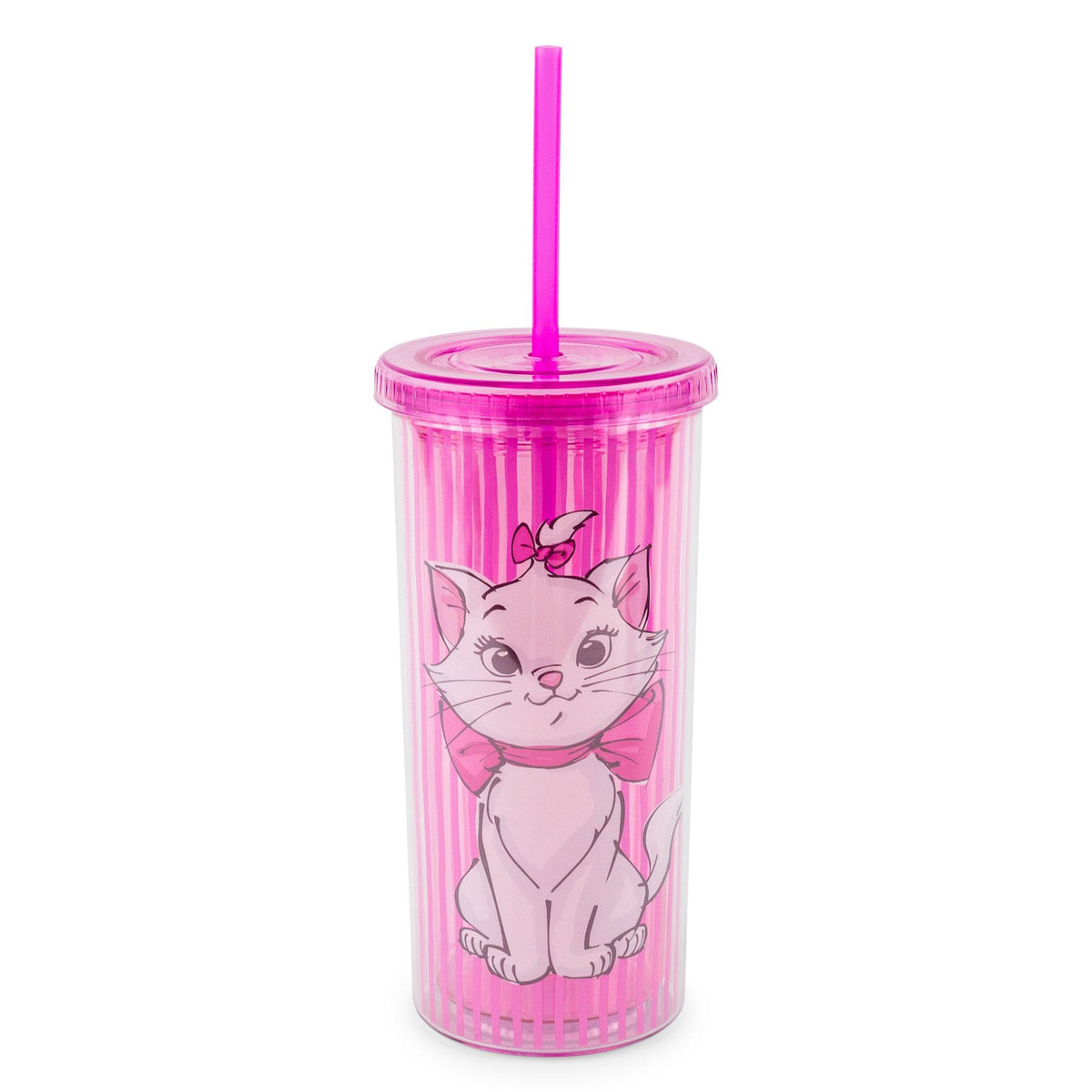 Disney The Aristocats Marie Carnival Cup With Lid And Straw | Holds 20 Ounces