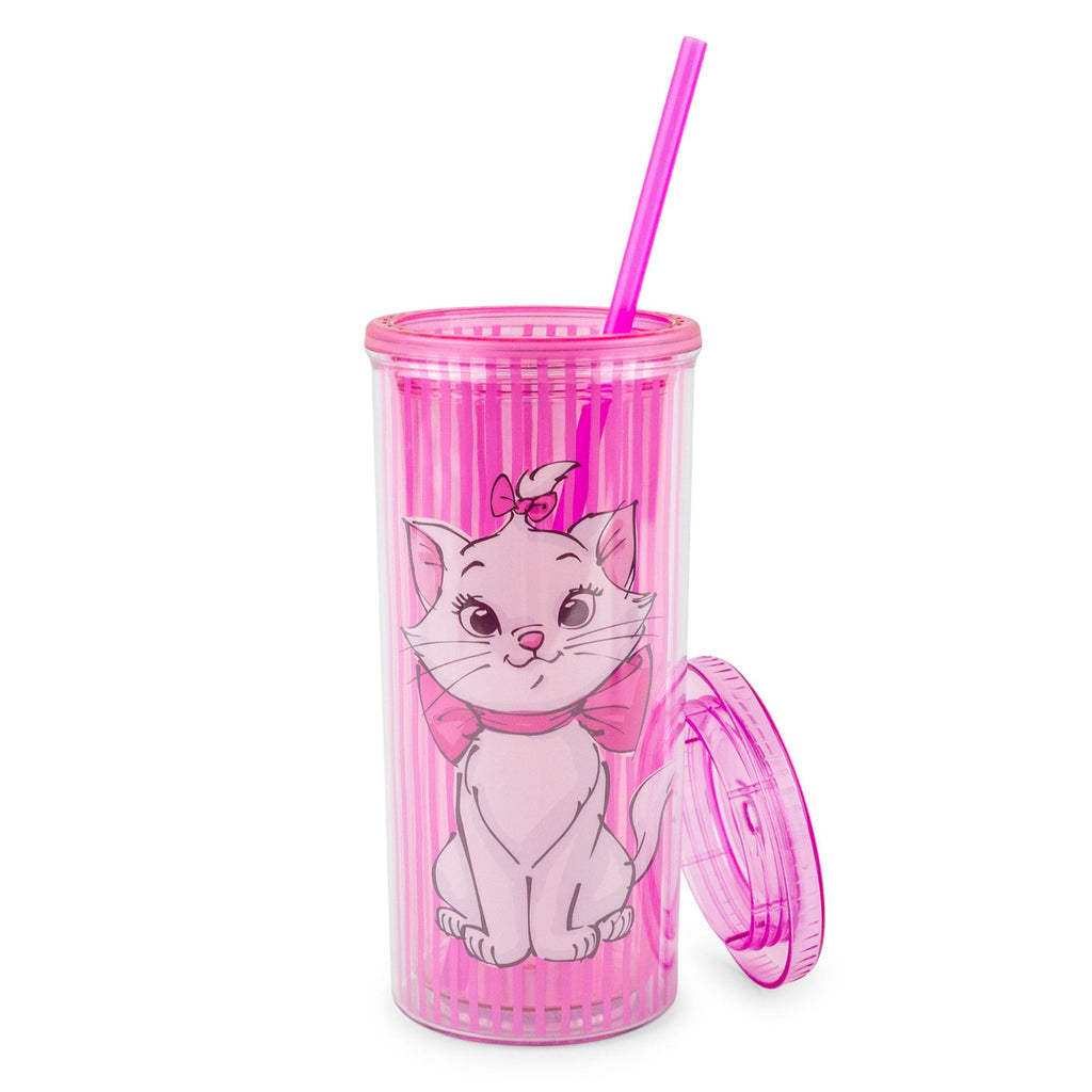 Disney The Aristocats Marie Carnival Cup With Lid And Straw | Holds 20 Ounces
