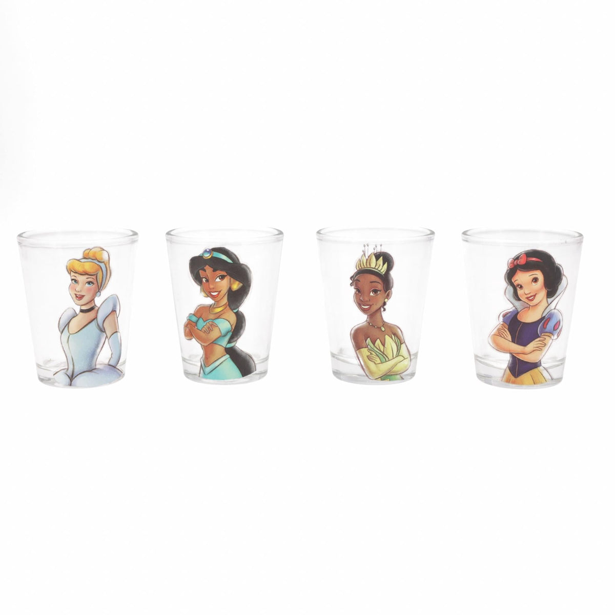 Disney Royalty 2-Ounce Mini Shot Glasses | Set of 4