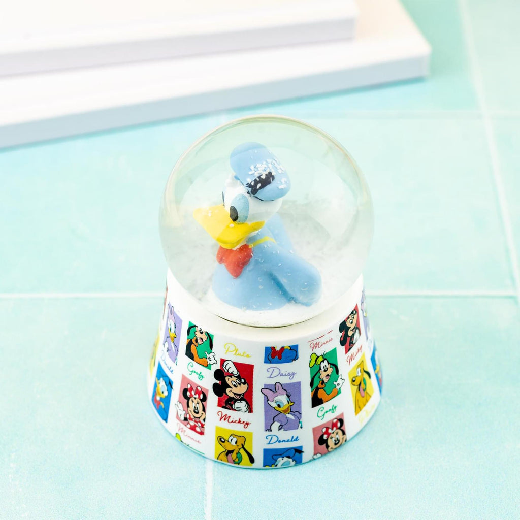 Disney Donald and Daisy Duck Mini Light-Up Snow Globes | Set of 2
