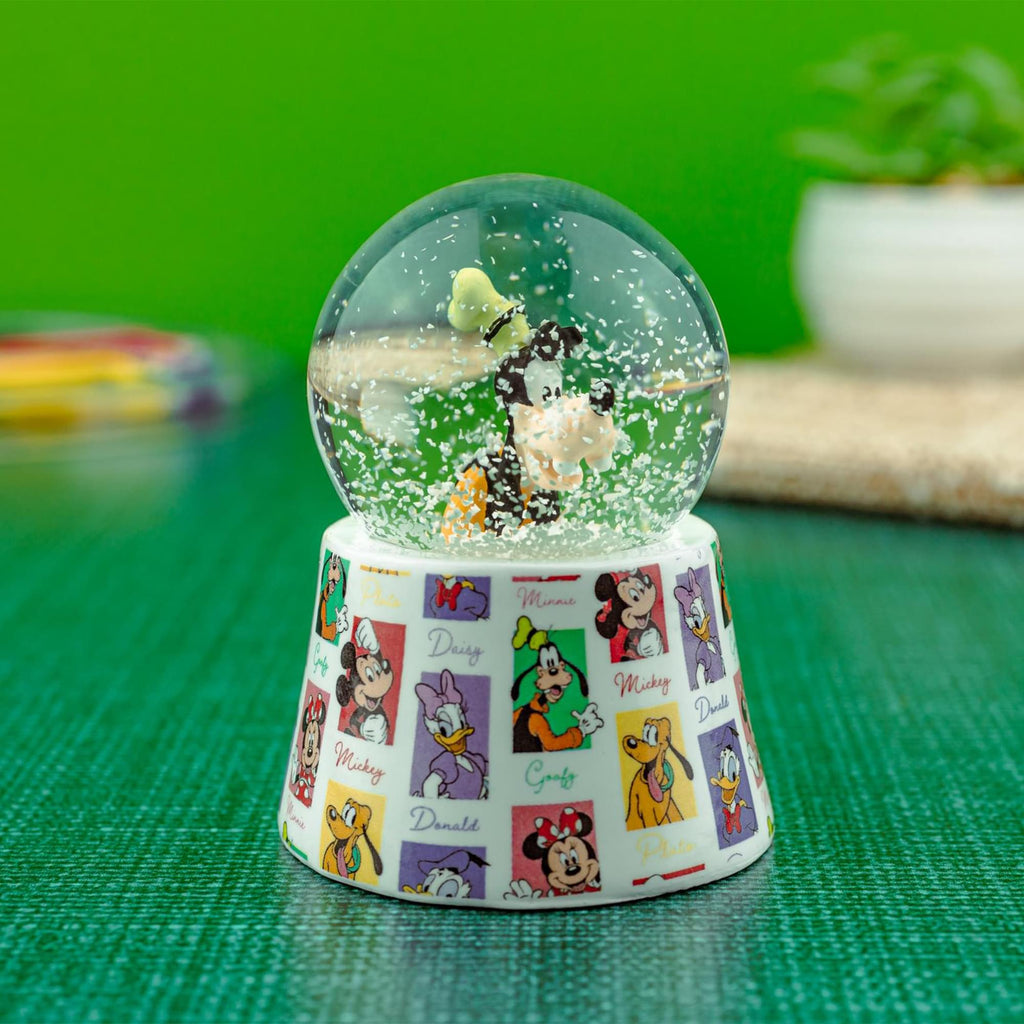 Disney Dogs Mini Light-Up Snow Globe Set of 3 | Lucky, Goofy, Pluto