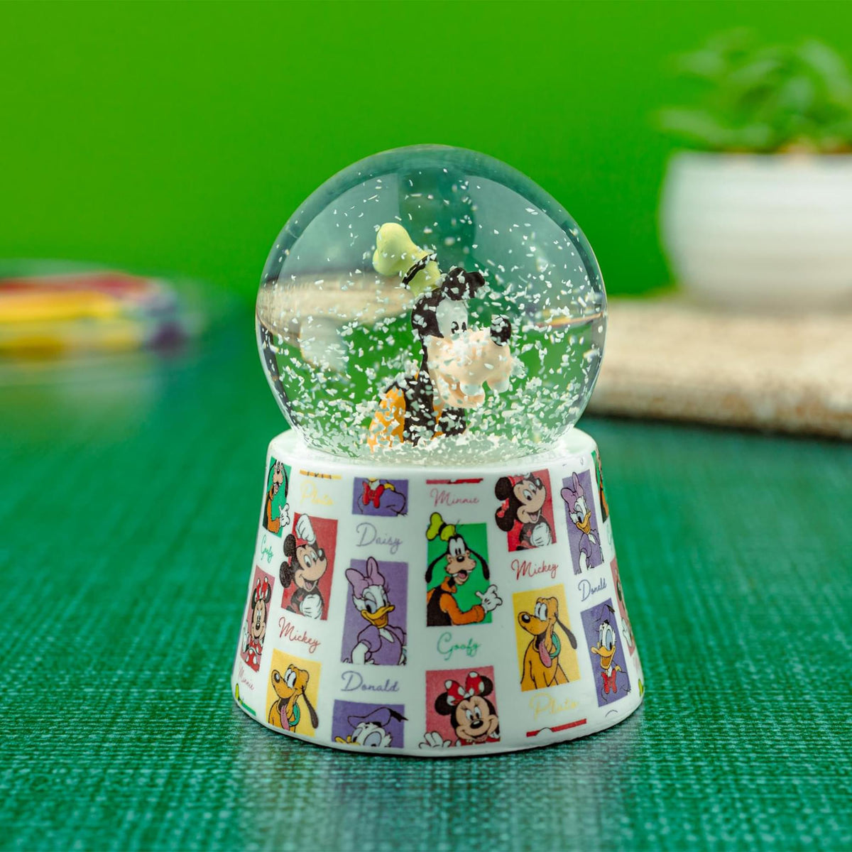 Disney Dogs Mini Light-Up Snow Globe Set of 3 | Lucky, Goofy, Pluto