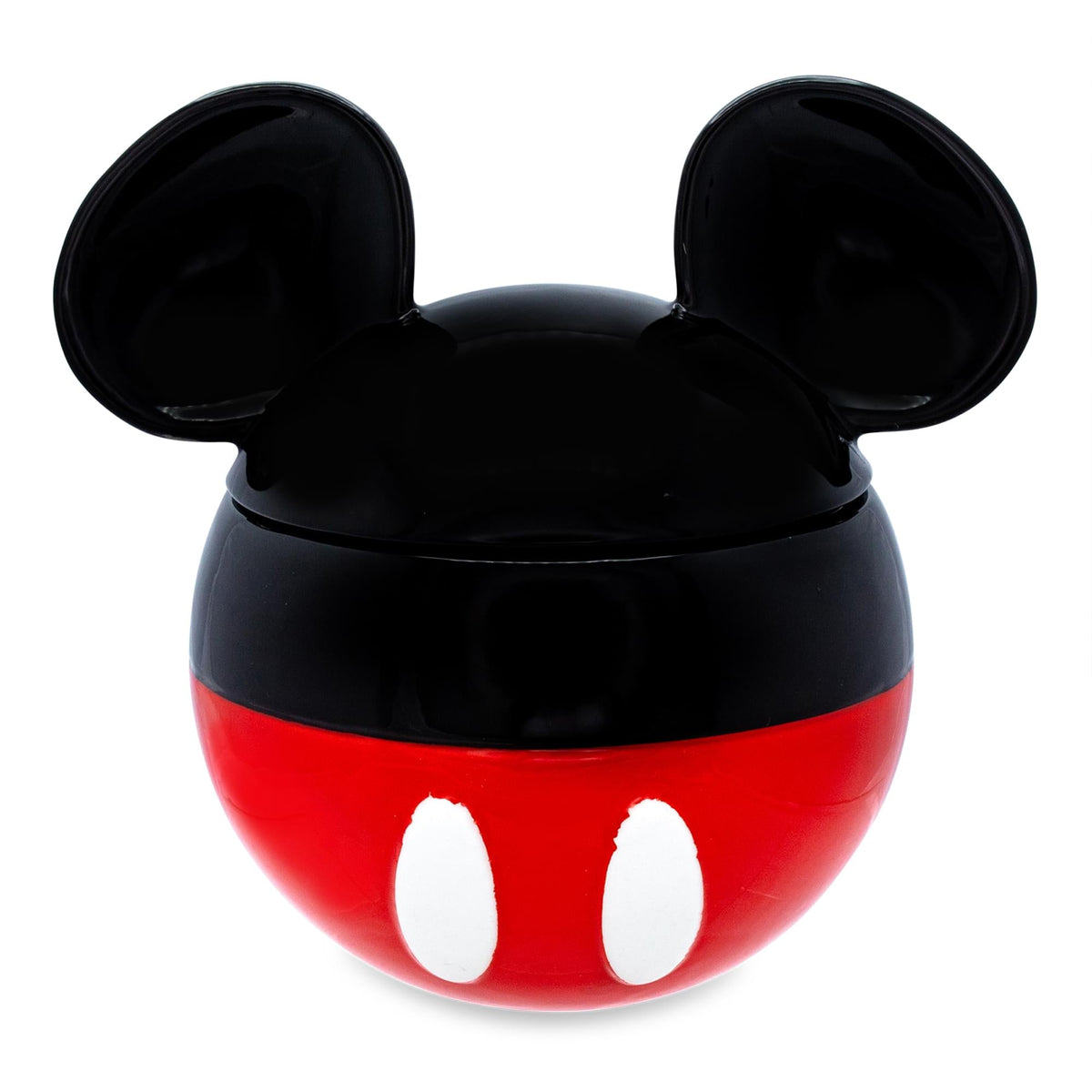 Disney Mickey Mouse Ceramic Cookie Jar Container With Lid | 6 Inches Tall