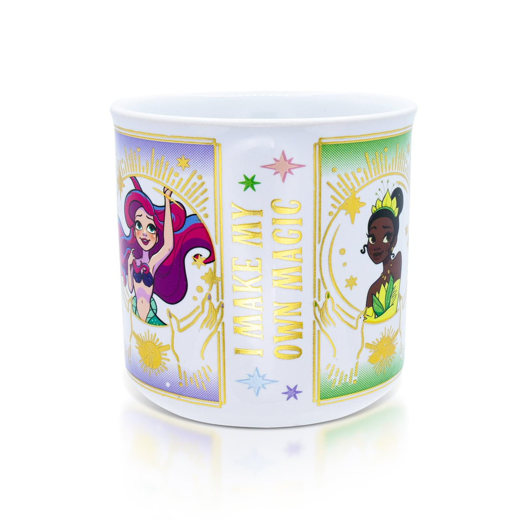 Disney Princess "I Make My Own Magic" Foil Ceramic Mug | Holds 20 Ounces