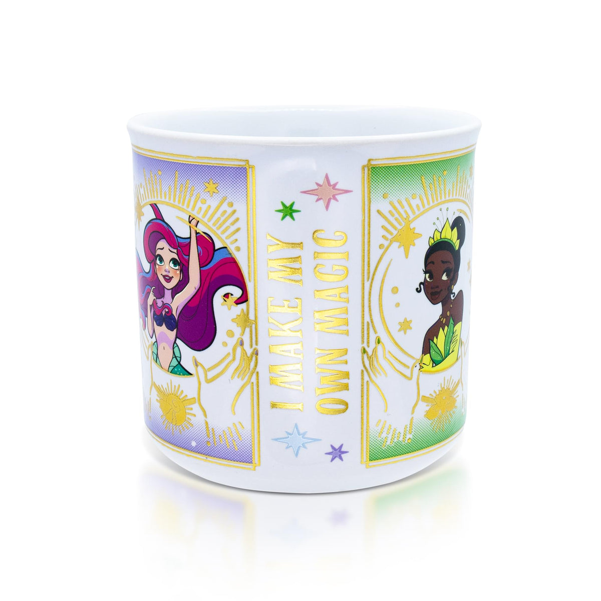 Disney Princess "I Make My Own Magic" Foil Ceramic Mug | Holds 20 Ounces