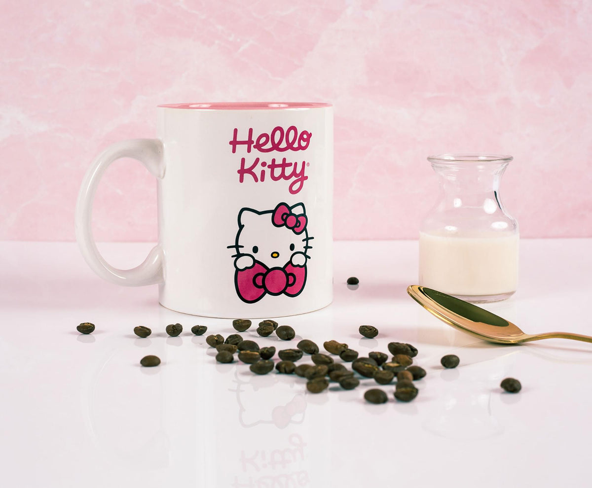 Hello Kitty Ceramic Mug | Holds 20 Ounces