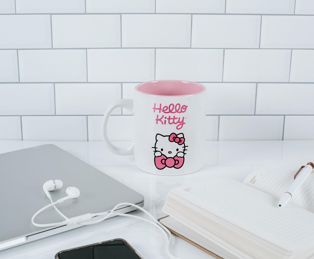 Hello Kitty Ceramic Mug | Holds 20 Ounces